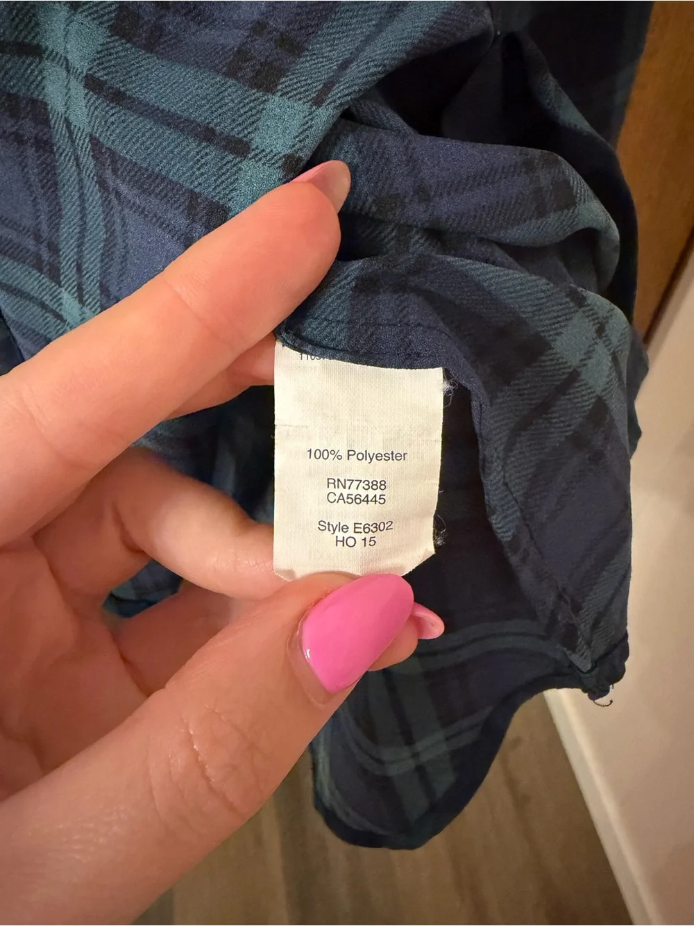 J. Crew lightweight plaid
